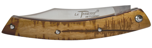 Couteau Le Thiers® -Manche en Mammouth guilloché