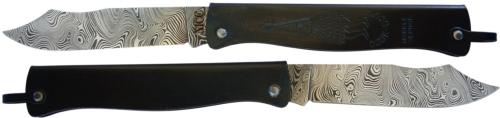 Douk-Douk® 160mm lame damas Vinland, manche bruni.