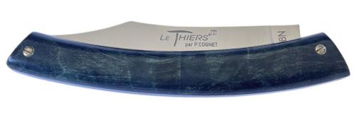 Couteau Le Thiers® par P. Cognet - manche en érable stabilisé vert.