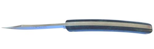 Couteau Le Thiers® par P. Cognet - manche en érable stabilisé vert.