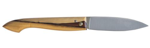 Couteau Le Capucin manche buis de résine cuivré