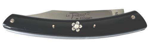 Le Thiers® par P. Cognet manche résine noire inclusions charms