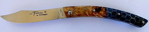 Le Thiers®par P. Cognet-Manche Loupe de peuplier stabilisée.