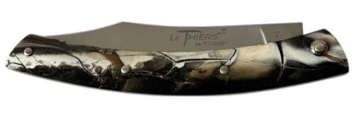 Couteau fermant Le Thiers® par P. Cognet - pulpe de mammouth stabilisée
