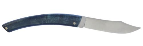 Couteau Le Thiers® par P. Cognet - manche en érable stabilisé vert.