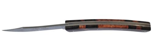  Le Thiers® par P. Cognet manche ziricote et résine cuivrée nacrée