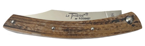 Le Thiers® par P.Cognet manche en cerf européen coloré