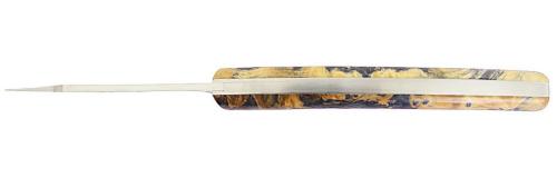 Couteau Le Thiers® par P. Cognet - manche en marronnier stabilisé.