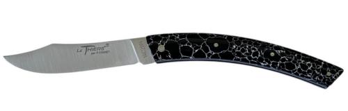 Couteau Le Thiers® par P. Cognet - manche en onyx argent reconstitué