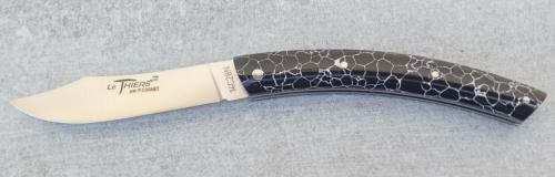Couteau Le Thiers® par P. Cognet-Manche pierre onyx reconstituée