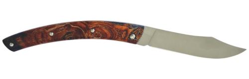 Couteau Le Thiers® par P. Cognet - manche en loupe de frêne olivier.