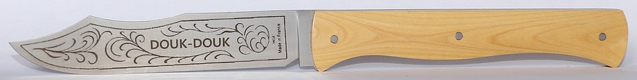 Couteau de table Douk-Douk© manche bois.