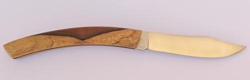 Le Thiers® par P. Cognet - Manche en bois d'Ebène avec son aubier du Burkina Faso