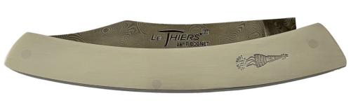 Couteau Le Thiers® par P. Cognet - manche tout inox massif 