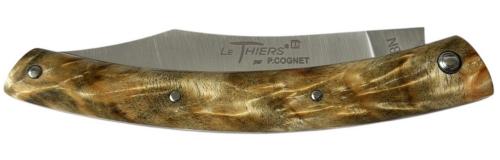 Couteau Le Thiers® par P. Cognet - manche en fourche de peuplier.