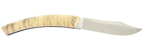 Couteau Le Thiers® par P. Cognet - manche molaire de mammouth.