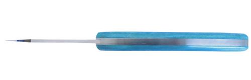 Couteau Le Thiers® par P. Cognet - manche en os de chameau teinté bleu