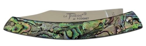 Le Thiers® par P. Cognet-Manche en nacre d'abalone et intercalaire.