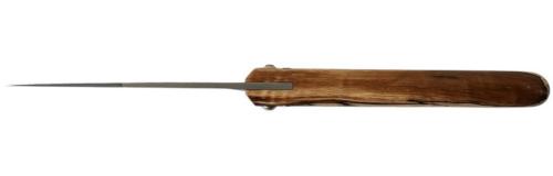 Couteau Le Capucin manche buis de résine cuivré