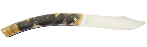 Couteau Le Thiers® par P. Cognet - manche en marronnier stabilisé.