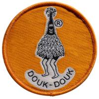 Patch tissu Douk-Douk® à coudre.