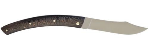 Le Thiers® par P. Cognet-Manche fibre de carbone motifs cuivrés.