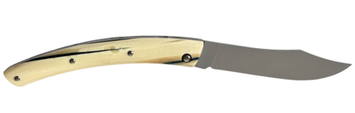 Le Thiers® par P. Cognet manche en ivoire de mammouth et résine bleue