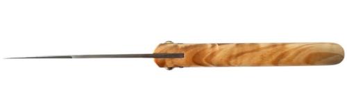 Couteau Le Capucin manche Fourche de peuplier stabilisée