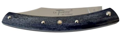 Le Thiers® par P. Cognet-Manche os de chameau bleu, pion mosaique