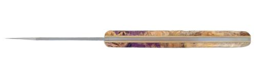 Couteau Le Thiers® par P. Cognet - Loupe de peuplier stabilisée.