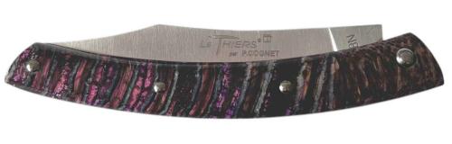 Couteau fermant Le Thiers® par P. Cognet-Molaire de Mammouth mitre palmier