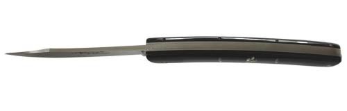 Le Thiers® par P. Cognet manche résine noire inclusion un charm