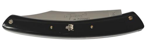 Le Thiers® par P. Cognet manche résine noire inclusion un charm