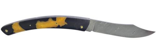  Le Thiers® par P. Cognet manche ziricote et résine or nacrée