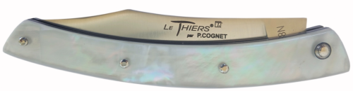  Le Thiers par P. Cognet manche nacre, lame inox.