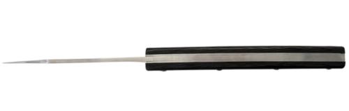 Couteau fermant Le Thiers® par P. Cognet-fibre de carbone bleue.