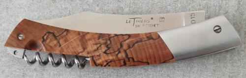 Couteau Le Thiers® par P. Cognet - manche Hêtre échauffé