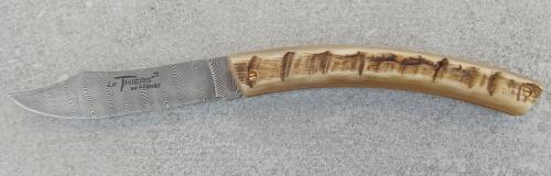 Couteau Le Thiers® par P. Cognet - Manche corne de Bélier.