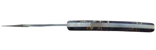 Couteau fermant le Thiers® par P.Cognet fourche de peuplier stabilisé.