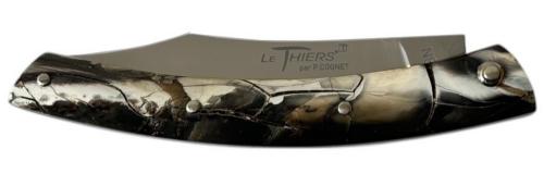 Couteau fermant Le Thiers® par P. Cognet - pulpe de mammouth stabilisée
