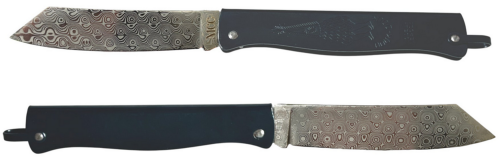 Couteau Douk-Douk® 200mm Lame Higonokami, Damas Roses