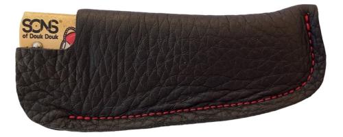 Etui cuir avec clip métal de ceinture lame London.
