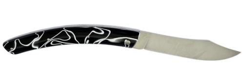  Le Thiers par P. Cognet acrylique striée noire
