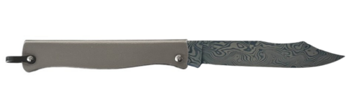 Couteau Douk-Douk® 160mm lame Damas Vinland manche chromé