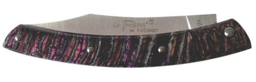 Couteau fermant Le Thiers® par P. Cognet-Molaire de Mammouth mitre palmier