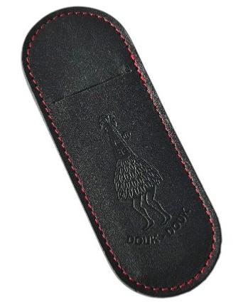 Etui cuir avec marquage Douk-Douk en relief